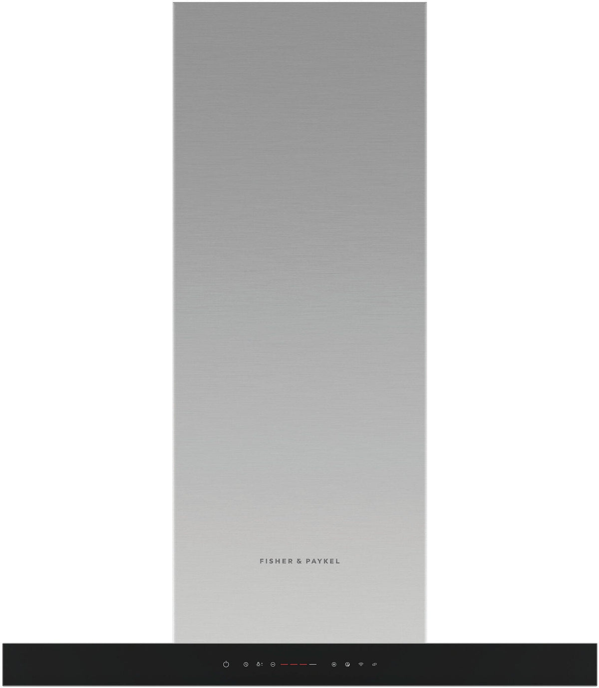 Fisher & Paykel - 30 inches - Externally Vented & Convertible - Wall Range Hood - Stainless Steel