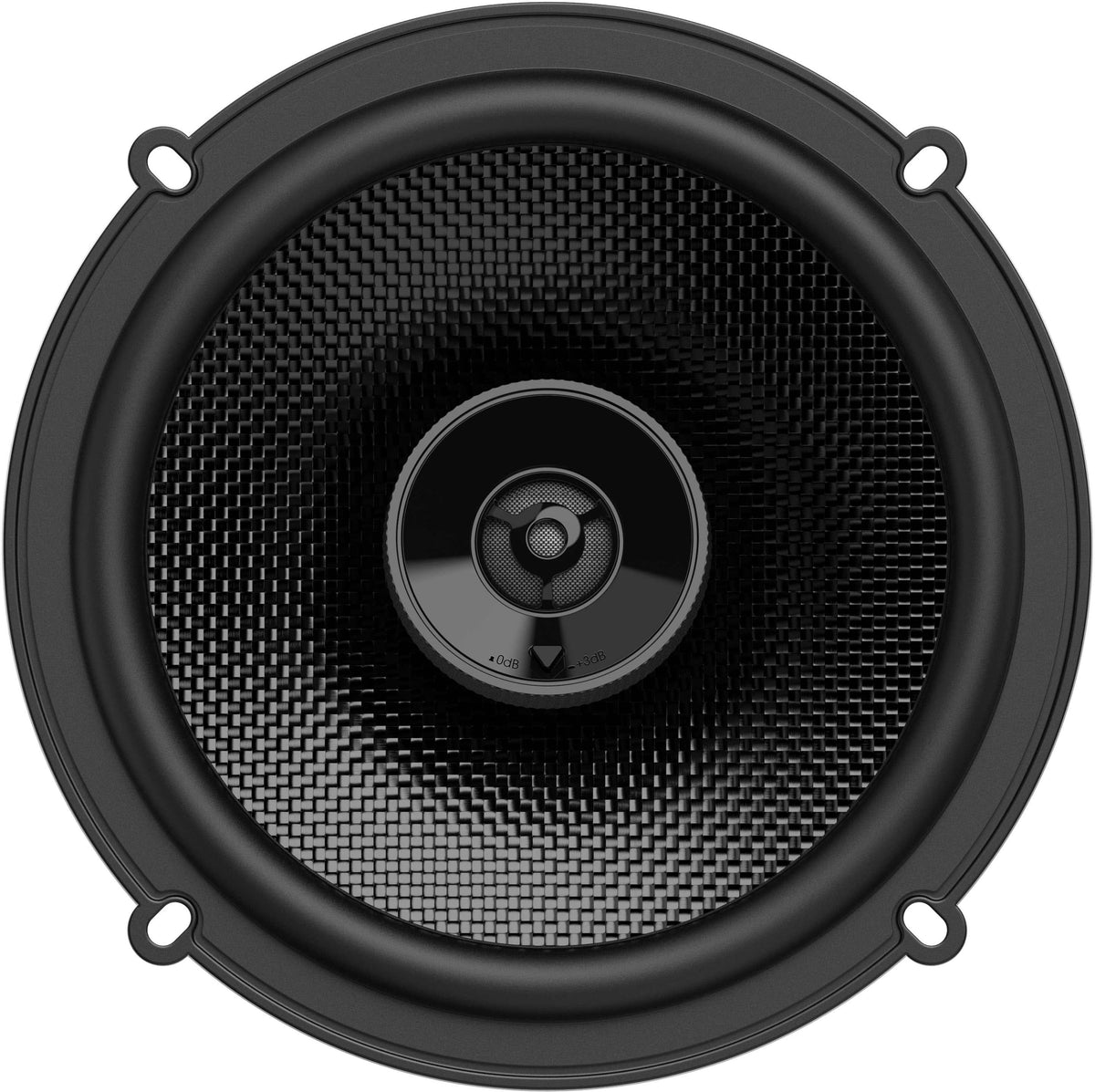 JBL - Club 6-1/2” 2-Way Premium Car Speakers with Carbon Fiber Cones (Pair) - Black