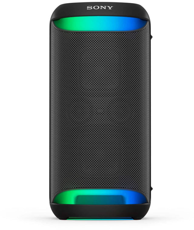 Front. Sony - XV500 X-Series Wireless Party Speaker - Black.