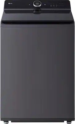 LG - 5.5 Cu. Ft. High Efficiency Smart Top Load Washer with EasyUnload