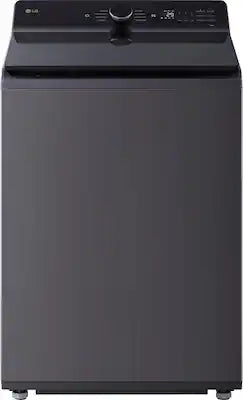 LG - 5.5 Cu. Ft. High Efficiency Smart Top Load Washer with EasyUnload