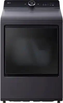 LG - 7.3 Cu. Ft. Smart Gas Dryer with Steam and EasyLoad Door