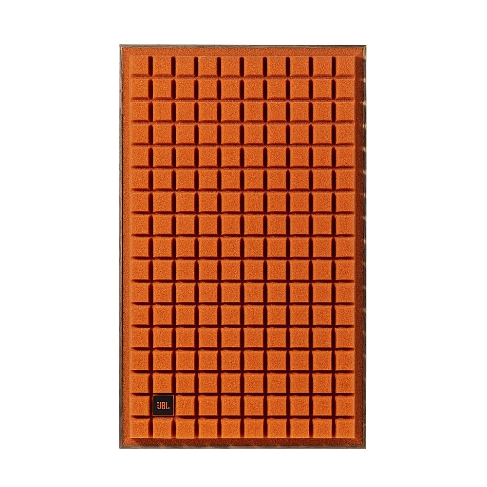 JBL - L100 Classic Mark II Orange Grille Loudspeaker (Each) - Walnut