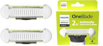 Philips Norelco - OneBlade Intimate Replacement Blade 2 pack