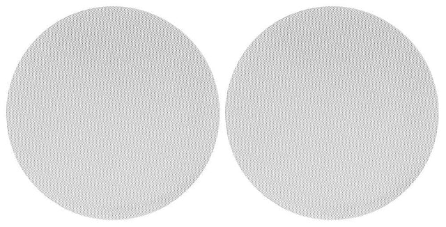 Front. Sonance - VX6R-GRILLE-NT - Visual Experience Series  6" Round Grille Trimless for 6" In-Ceiling (2-Pack) - Paintable White.