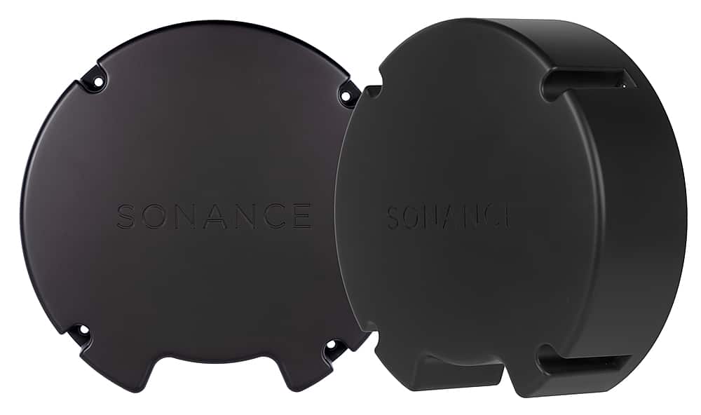 Sonance - VX6-ENCL-R - Visual Experience Series 6" Round Retro Enclosure for 6" VX (2-Pack) - Black