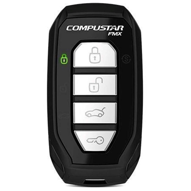 Front. Compustar - Compustar 2-Way G15 FM Replacement Remote - Black.