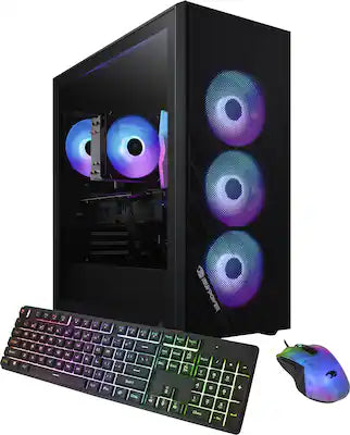 iBUYPOWER - Scale Gaming Desktop PC - Intel Core i5 14400F - NVIDIA GeForce RTX 4060 8GB - 16GB DDR5 RAM - 1TB NVMe