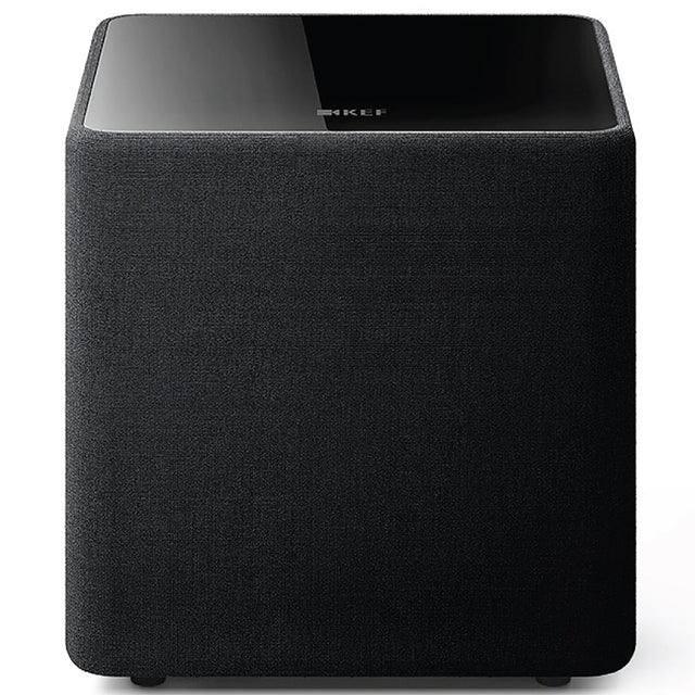 Front. KEF - KEF KUBE 8 MIE Subwoofer (Each) - Black.