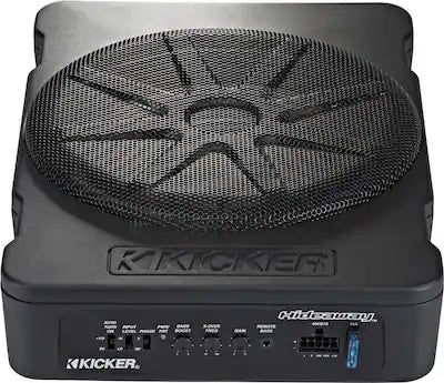 KICKER - Hideaway 10" Compact Powered Subwoofer