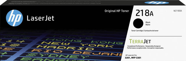 Front. HP - 218A Standard Capacity Toner Cartridge - Black.