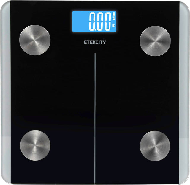 Alt View 11. Etekcity - Etekcity Smart Fitness Scale - Black.