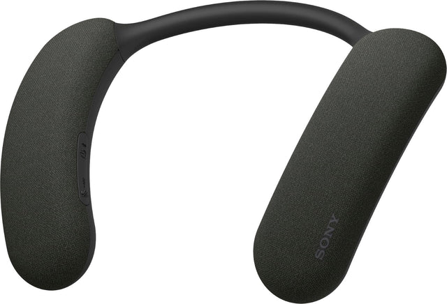 Front. Sony - HTAN7 BRAVIA Theater U Wearable TV Speaker - Black.