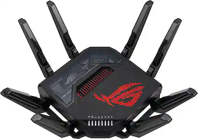 ASUS - ROG Rapture GT-BE98 Pro BE30000 Quad-Band Wi-Fi 7 Gaming Router