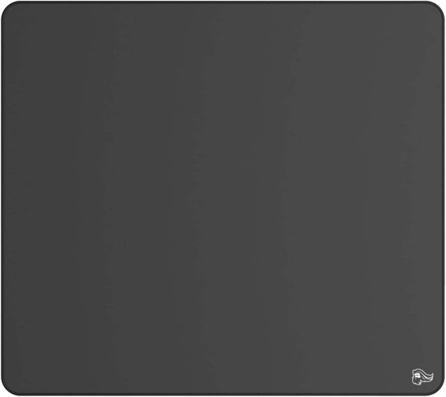 Front. Glorious - Elements Ice Hybrid Glass Gaming Mouse Pad (Large) - Black.