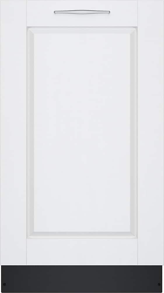 Front. Bosch - 800 Series 18" ADA Top Control Smart Built-In Stainless Steel Tub Dishwasher with 3rd Rack, 44 dBA - Custom Panel Ready.