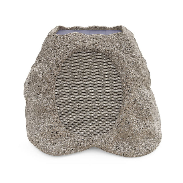 Front. Victrola - Outdoor Wireless Bluetooth Solar Rock Speaker Connect (Each) - Stone.