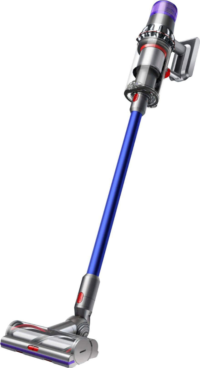 Front. Dyson - Refurbished V11 Torque Drive Cordless Vacuum - Blue/Nickel.