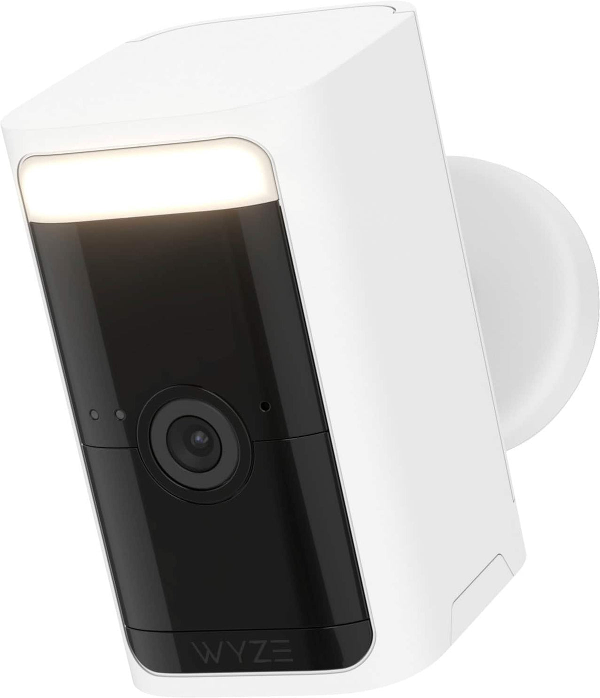 Wyze - Battery Cam Pro 2k HDR Wireless Outdoor/Indoor WiFi Security Camera with Motion Detection and Two-Way Audio - White
