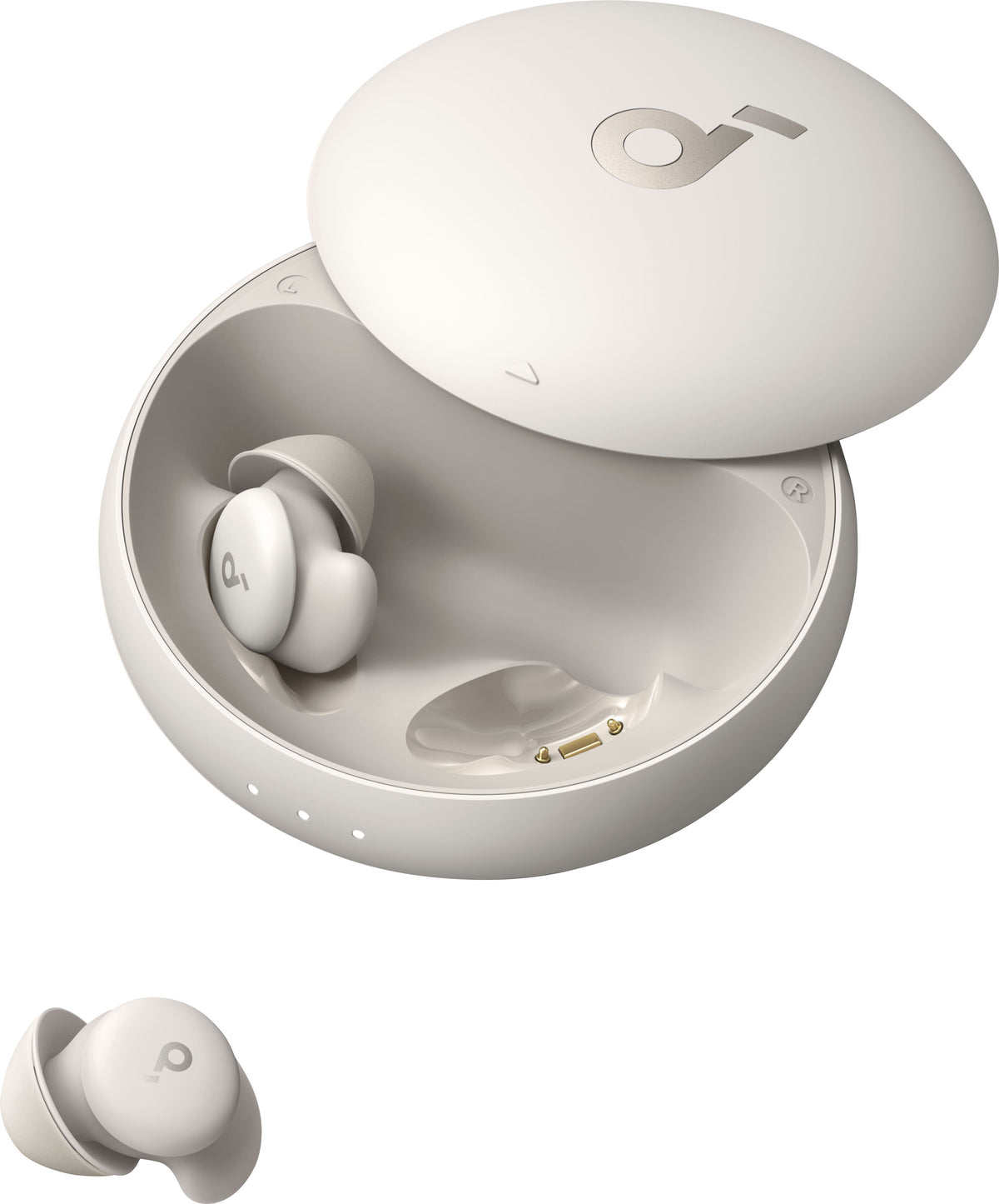 Soundcore - by Anker Sleep A20 Noise Masking True Wireless Earbud Headphones - Slumber Beige