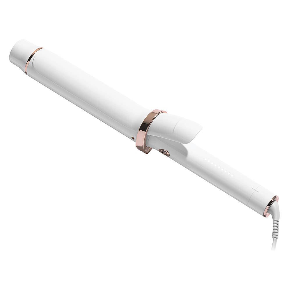 T3 - SinglePass Curl X 1.5" Ceramic Extra-Long Barrel Curling Iron - White
