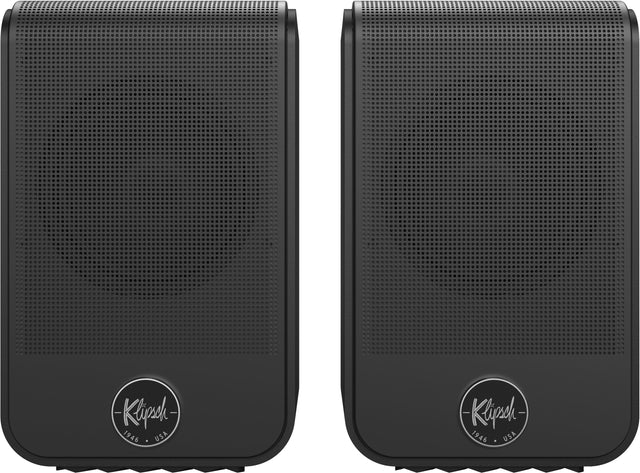 Front. Klipsch - Flexus SURR 100 Surround Speakers for CORE Soundbars - Black.