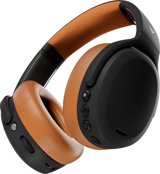 Front. Skullcandy - Crusher ANC 2 Black/Tan - Black.