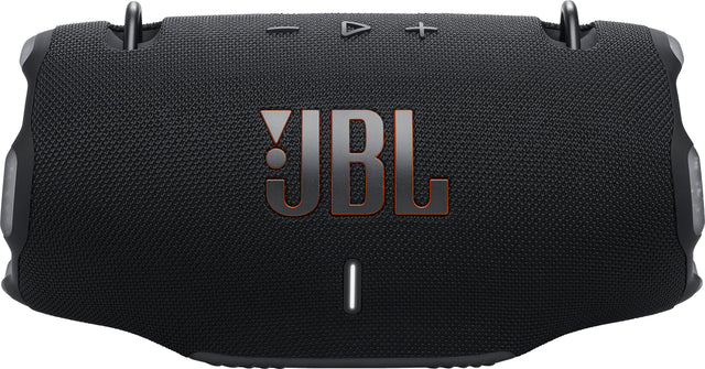 Front. JBL - Xtreme 4 Portable Bluetooth Speaker - Black.