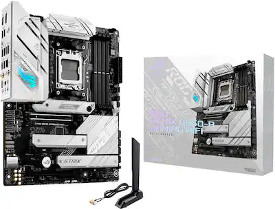 ASUS - ROG STRIX B650-A GAMING WIFI (Socket AM5) AMD B650 ATX DDR5 Wi-Fi 6E Motherboard