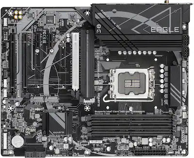 GIGABYTE - Z790 EAGLE AX (Socket LGA 1700) Intel Z790 ATX DDR5 Wi-Fi 6E Motherboard