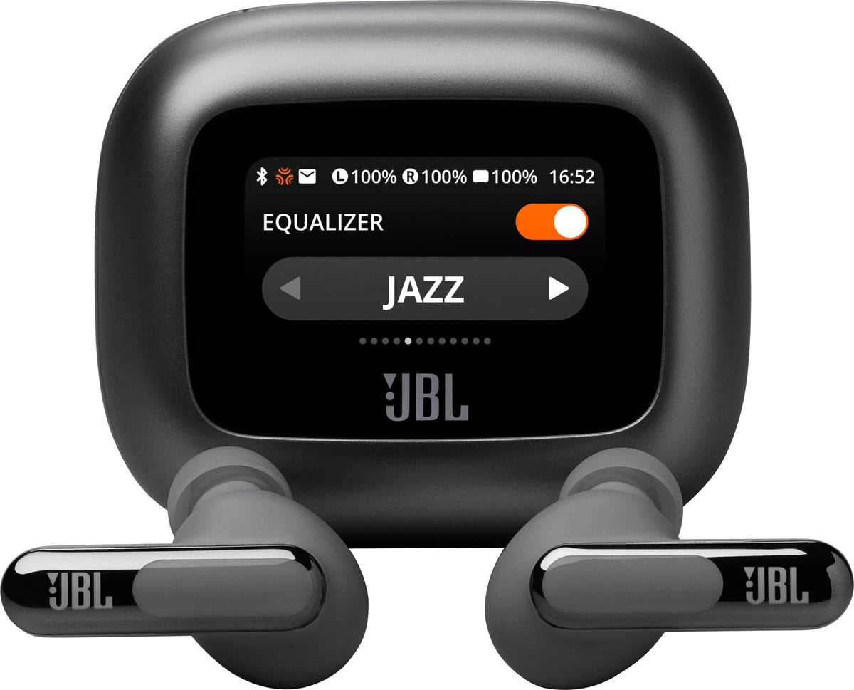JBL - Live Beam 3 True Wireless Noise Cancelling Earbuds - 2024 - Black