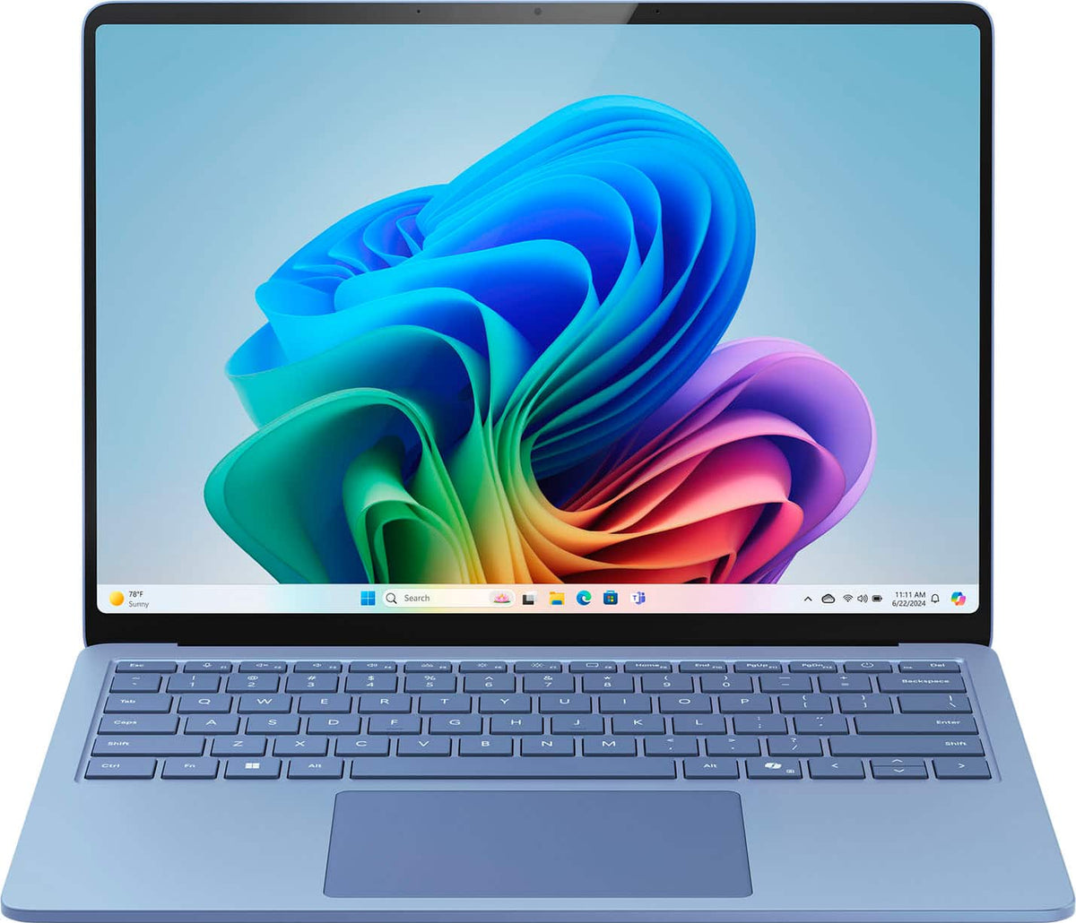 Microsoft - Surface Laptop - 13.8" 2K Touchscreen - Snapdragon X Elite 2024 - 16GB Memory - 1TB Storage (7th Ed) - Copilot+ PC - Sapphire