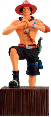 Bandai - One Piece Portgas D. Ace (Whitebeard Pirates) Masterlise Ichibansho 7.5" Figure