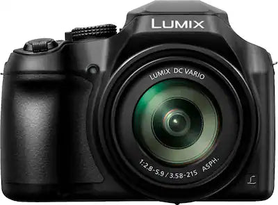 Panasonic - LUMIX FZ80D 18.1 Megapixels 4K Photo Point and Shoot Digital Camera with 60X Zoom Lens