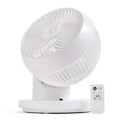 WOOZOO - IRIS USA WOOZOO Fan with Remote, 360° Oscillating Fan, Desk Fan