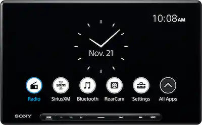 Sony - 10.1" Wireless Apple CarPlay and Android Auto Digital Media Receiver Maestro Compatible