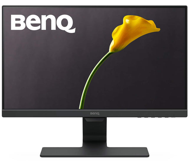 Front. BenQ - GW2283 22" IPS LED 1080p 60Hz Monitor Optimized for Home & Office with Adaptive Brightness Technology (VGA/HDMI) - Black.