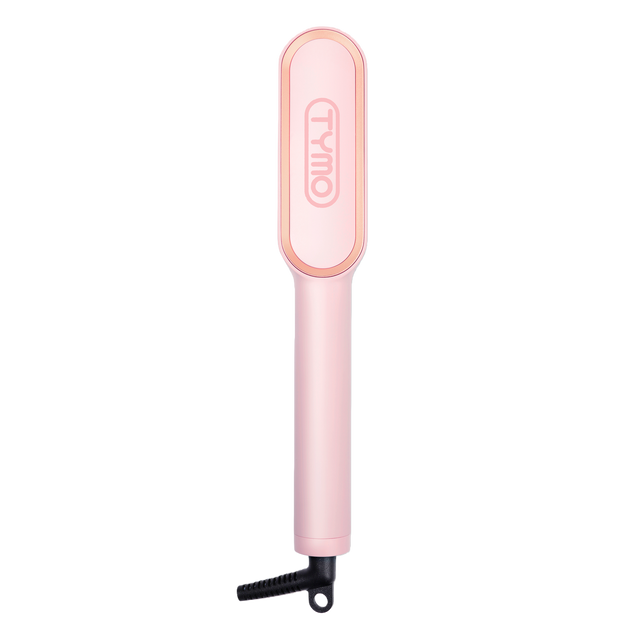 Front. TYMO - TYMO Ring Pink Hair Straightening Comb - Pink.