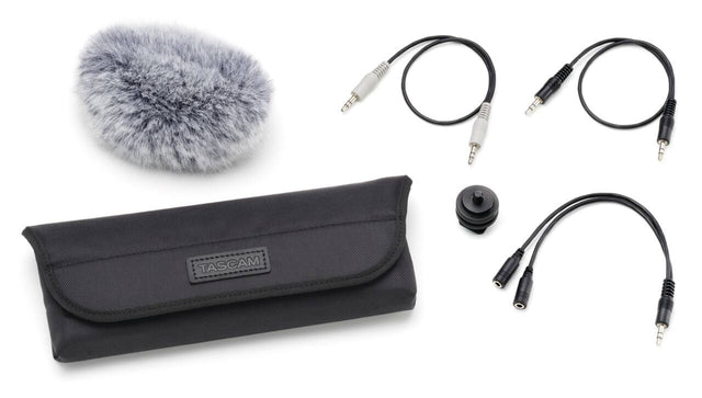 Front. TASCAM - AK-DR11GMKII AV Accessory Pack for DR-Series Recorders - Black.