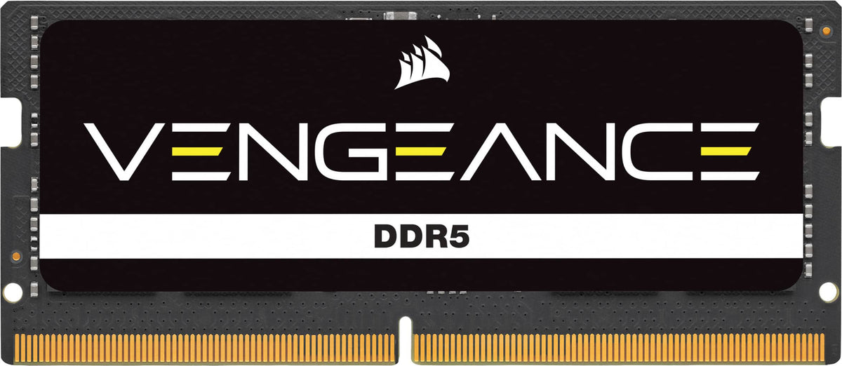 CORSAIR - VENGEANCE 16GB (1x16GB) DDR5 5600MHz C48 SODIMM Laptop Memory - Black