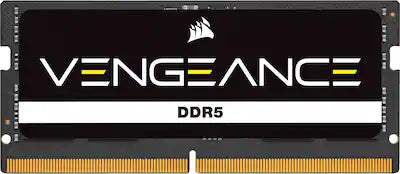 CORSAIR - VENGEANCE 16GB (1x16GB) DDR5 5600MHz C48 SODIMM Laptop Memory