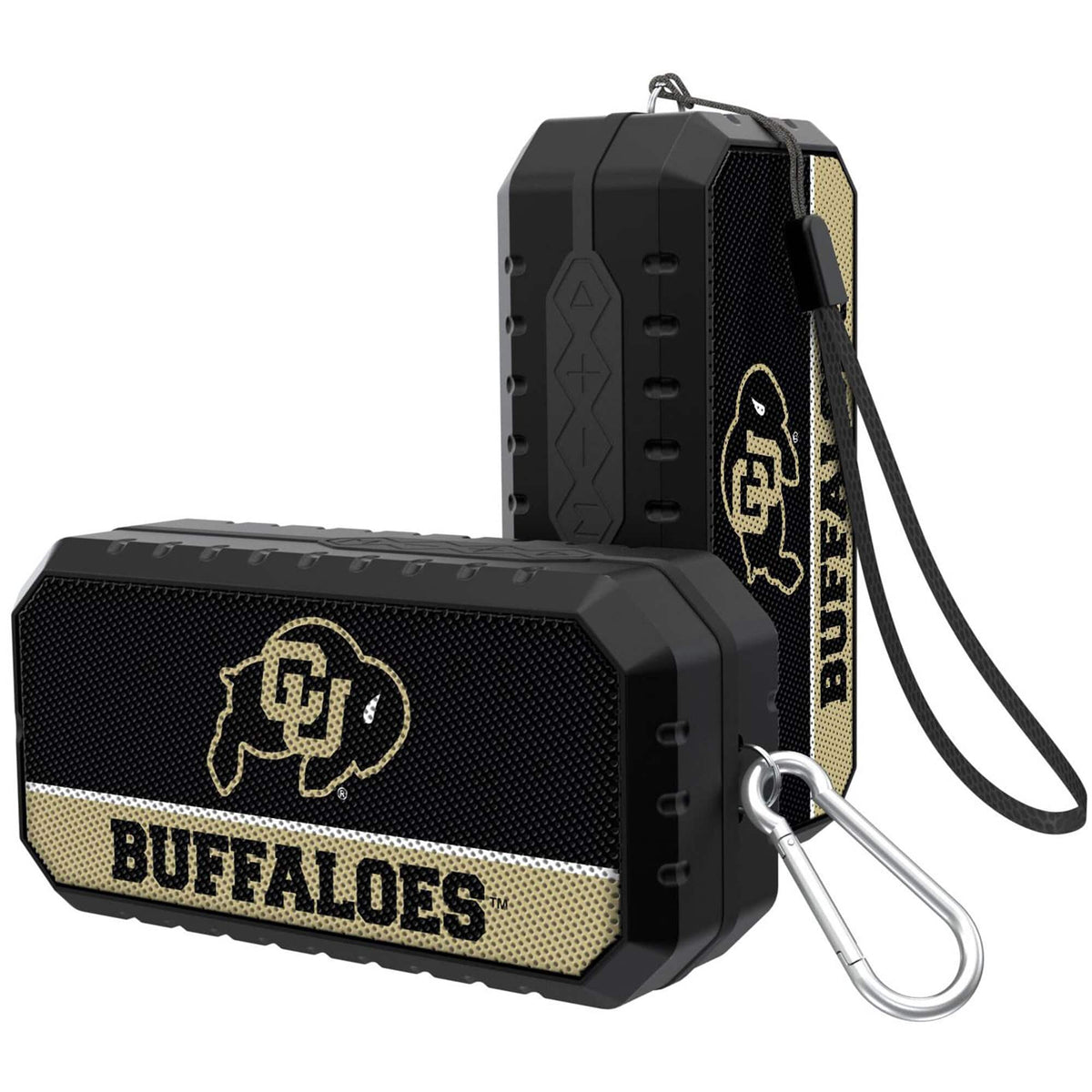 Keyscaper - Colorado Buffaloes Water Resistant Bluetooth Speaker - Black