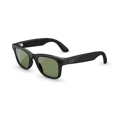 Ray-Ban Meta - Wayfarer (Gen 2) glasses with Meta AI, Audio, Photo, Video Compatibility - Green lenses