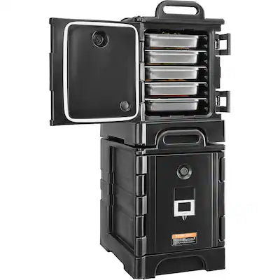VEVOR - Insulated Food Pan Carrier, 81 Qt x 2 Pack Hot Box for Catering, Food Box Carrier with Double Buckles