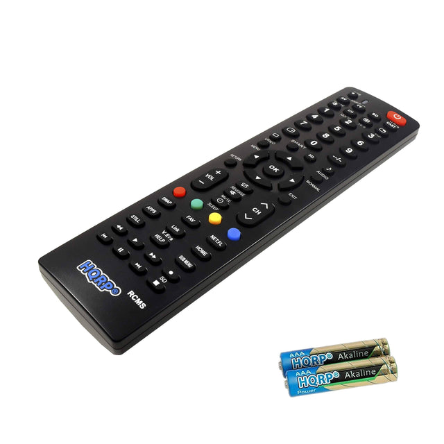 AV IV 1 UN 4 - a0 1 2 d 5 IEE CAAT G C a 8 3 VIDEO SMART o 6 - 6 RSTUR A AD -f- + OK VOL Y AUDIO - NORMAL 4 REVERSE EXIT SHAPE MUTE APPS SLEEP ^ CH STILL FAV 4 Link V jee HELP V.Era 4 NET.FL = HOME S I NENU HORPO RCMS SD AAA Akaline HORP AAA Akaline HQRP Power