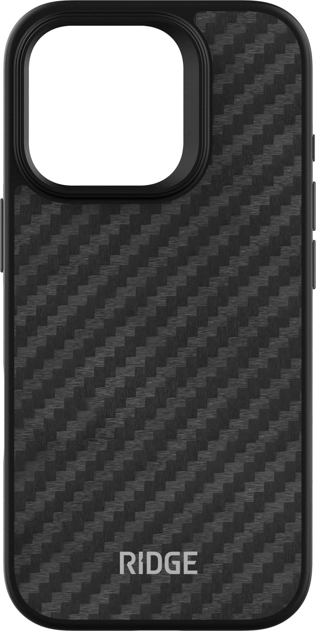 The Ridge Wallet - Kevlar 3k Weave Case with MagSafe for Apple iPhone 16 Pro - Black