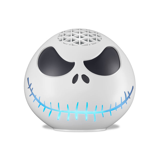 Front. Amazon - Disney Tim Burton’s The Nightmare Before Christmas Jack Skellington Shell for Amazon Echo Dot (4th & 5th Generations) - White.