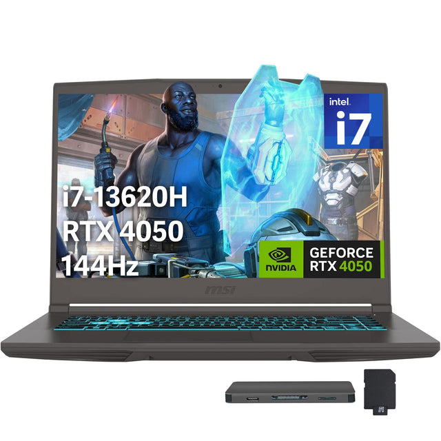Intel i7 i7-13620H RTX 4050 144Hz MSI GEFORCE NVIDIA RTX 4050