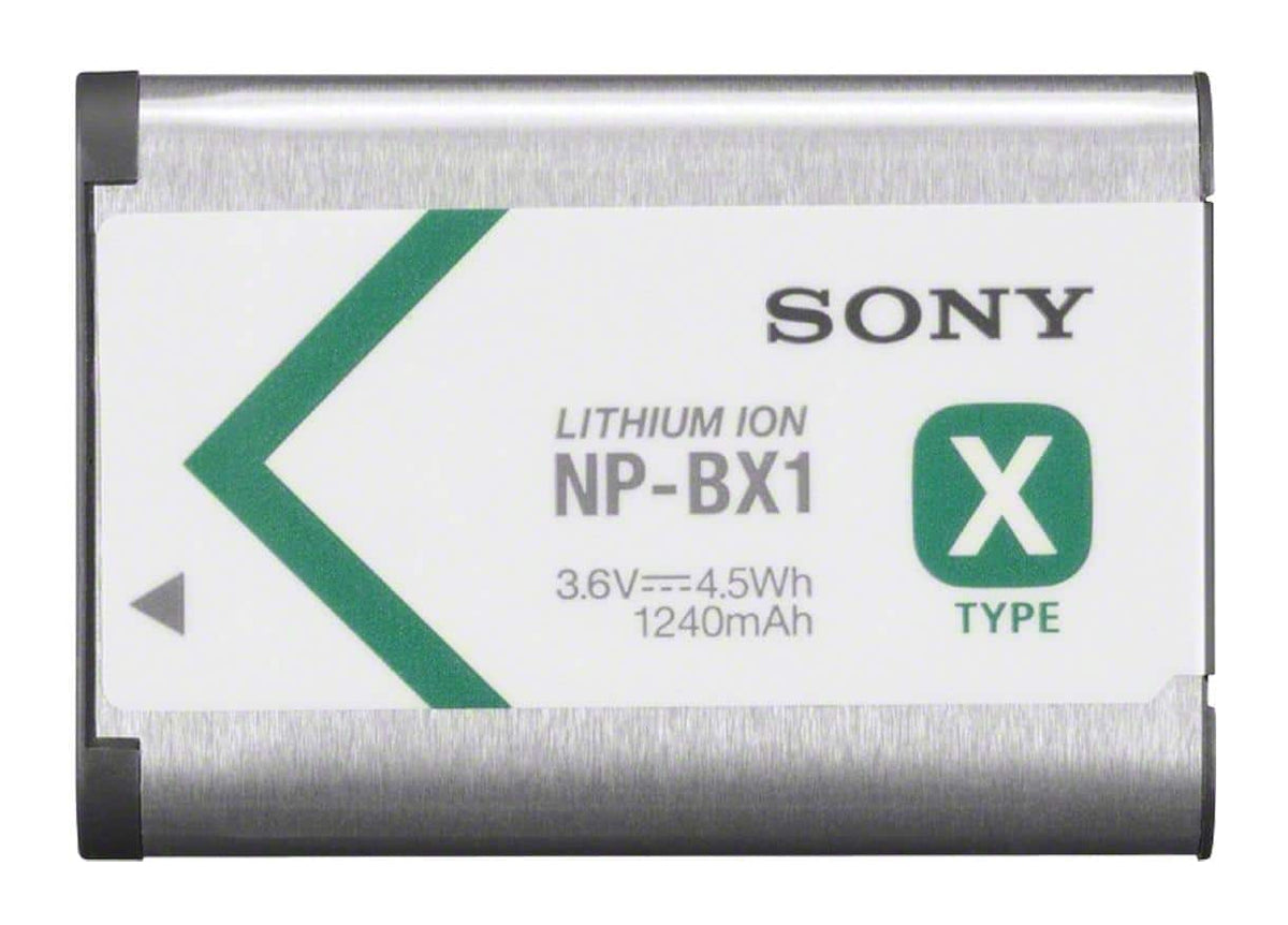Rechargeable Lithium-Ion Replacement Battery for Sony DSC-RX100, HX80, and DCZV1 Models