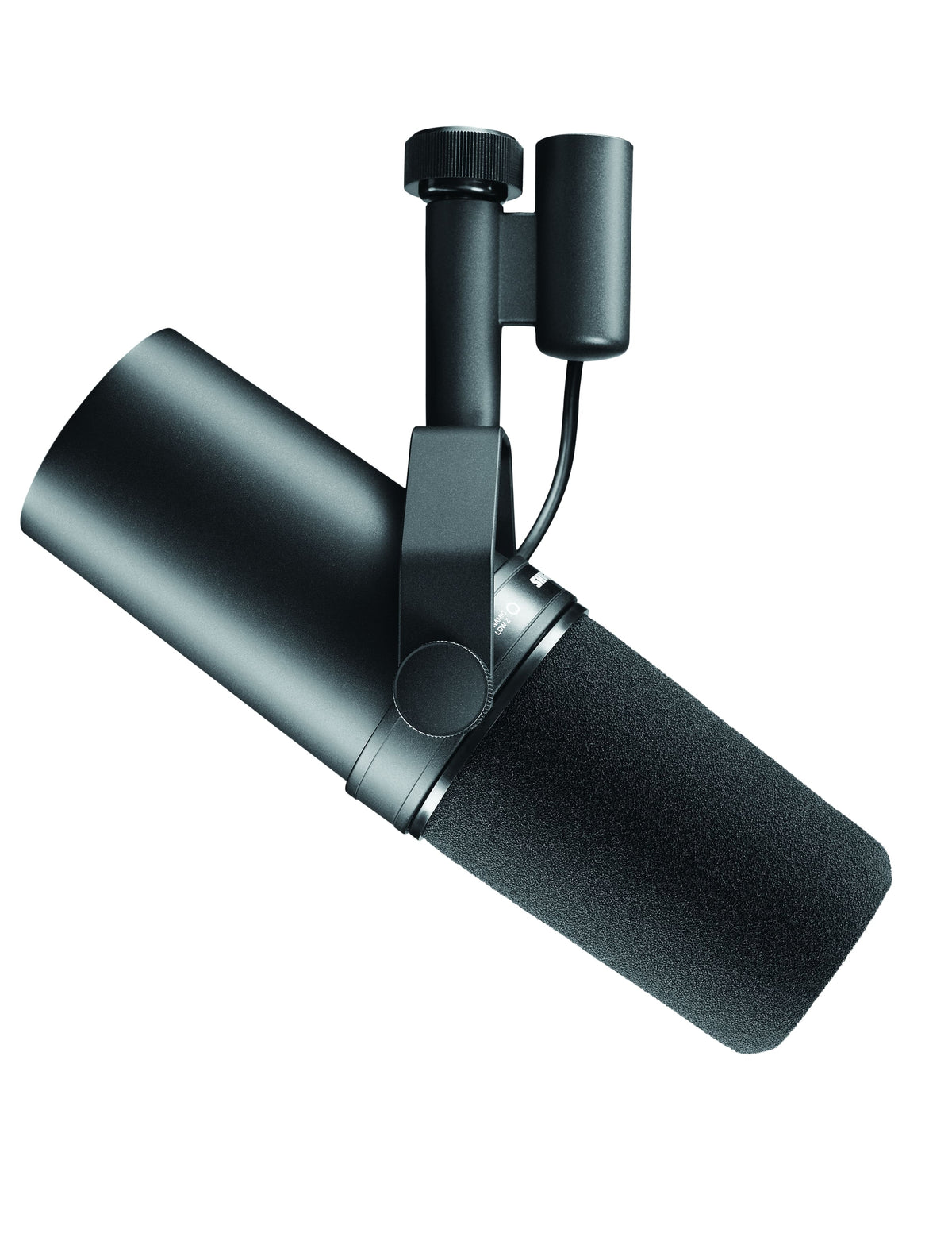Shure - SM7B Podcast Microphone – XLR Outputs for Podcasting, Live Streaming, Music Recording & Youtube Content
